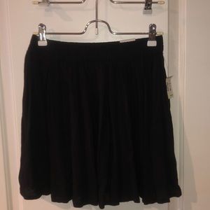 Black flowy skirt